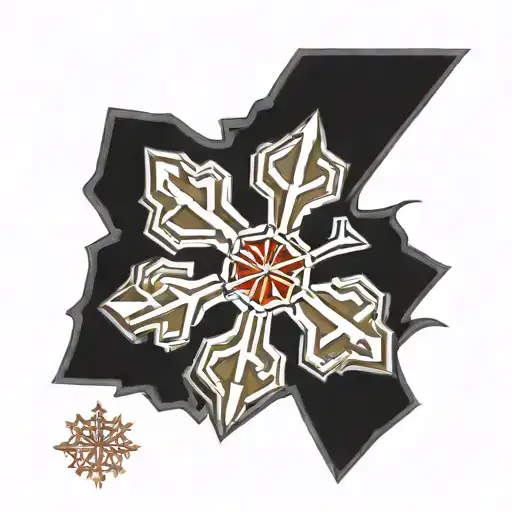Snow Flake Zia Symbol