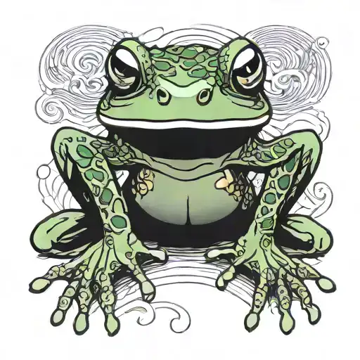 Frog Playing