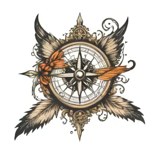 Compass Fairy Wings Made