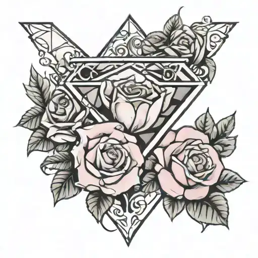 Roses And Diamond