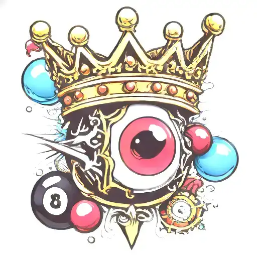8 Ball Crown