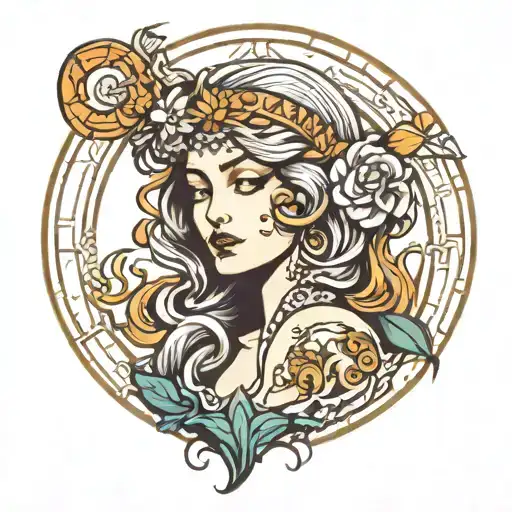 Goddess Virgo Zodiac Sign