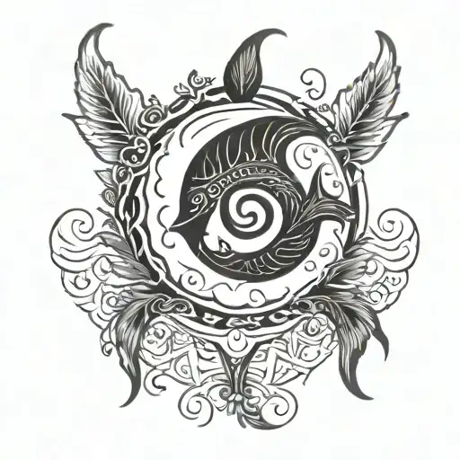 Ichthys Symbol Combined With Semicolon Incorporated