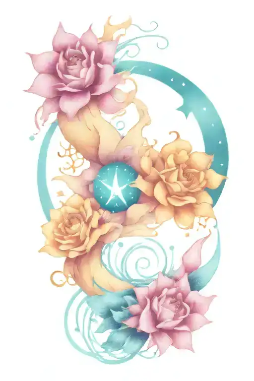 Capricorn Constellation Intertwined