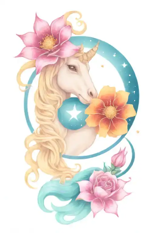 Capricorn Constellation Intertwined