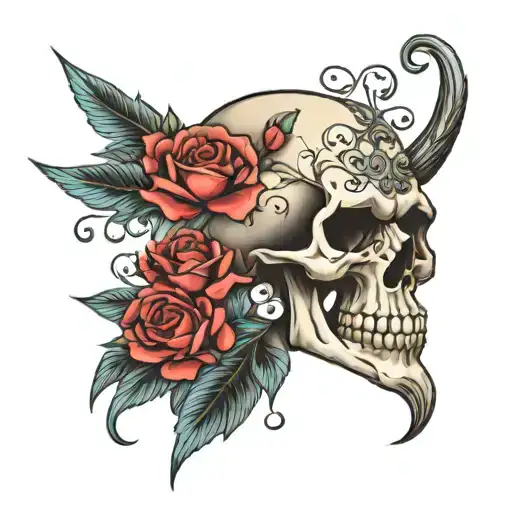 Skull Adorned