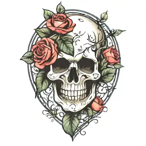 Skull Roses Growing House Plants