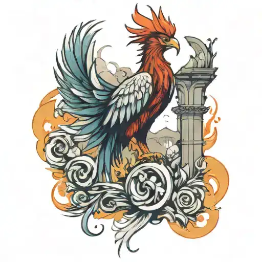A Phoenix Rising From The Ruins Of Magdeburg