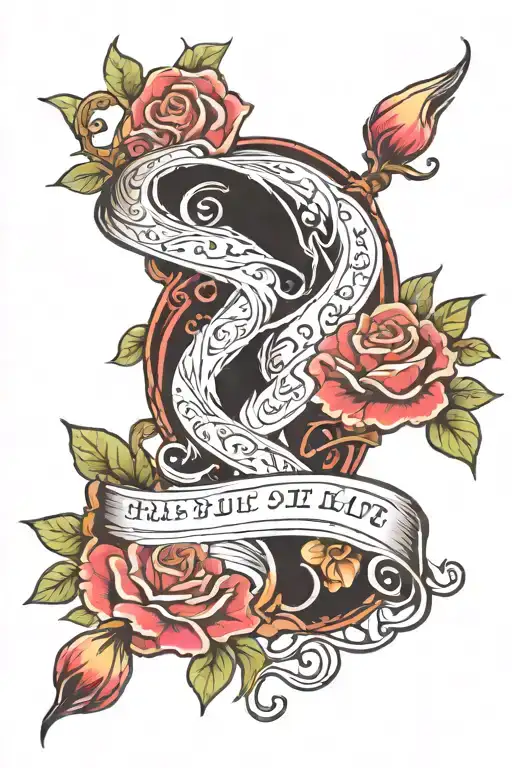 Bible Scripture Verses Flowing