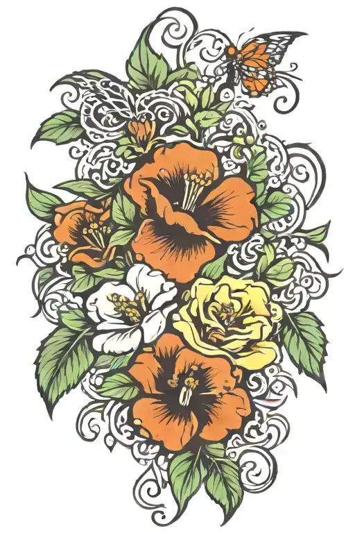 Irish And Flowers Wrapping