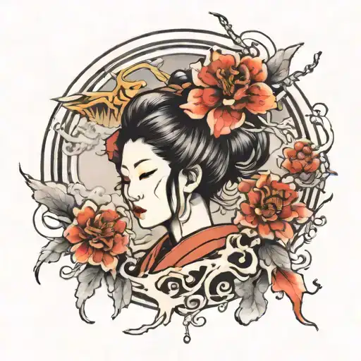 Sister Friedein A Traditional Japanese Ink Wash