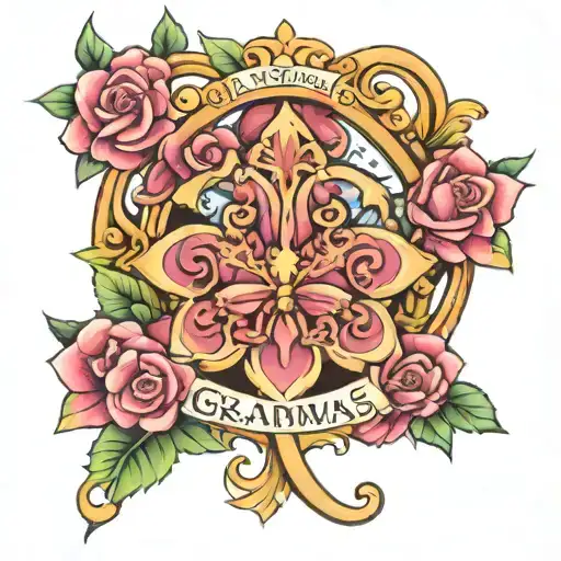 Grandmas Name Mariangela With Catholic Features