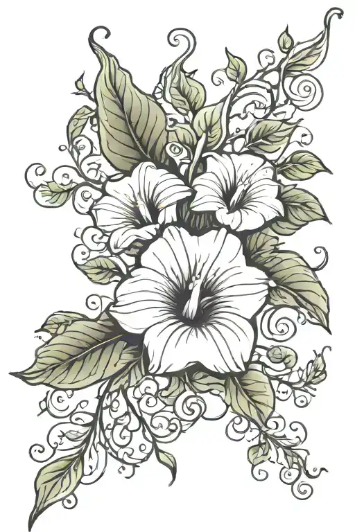 Morning Glory Vine Winding