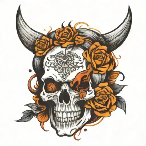 Skull Blind Deaf And Mute