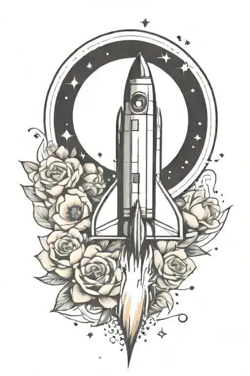 Rocket Ship Blasting