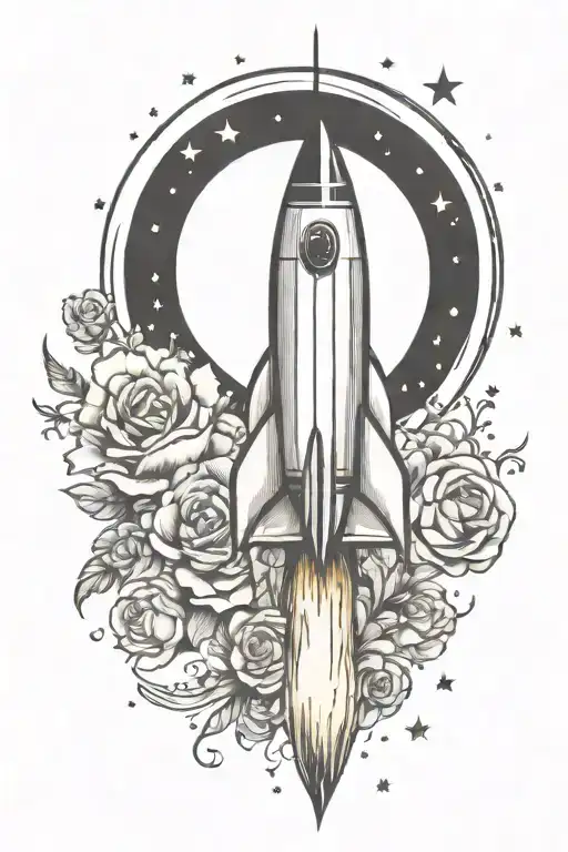 Rocket Ship Blasting