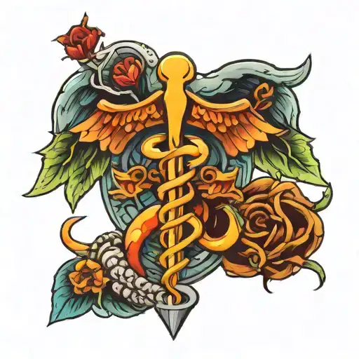 Medical Caduceus Symbol