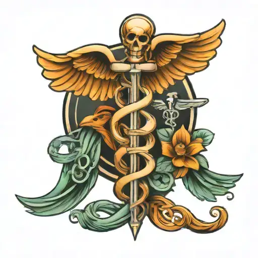 Medical Caduceus Symbol