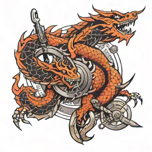 Eleiko Barbell And Dragon