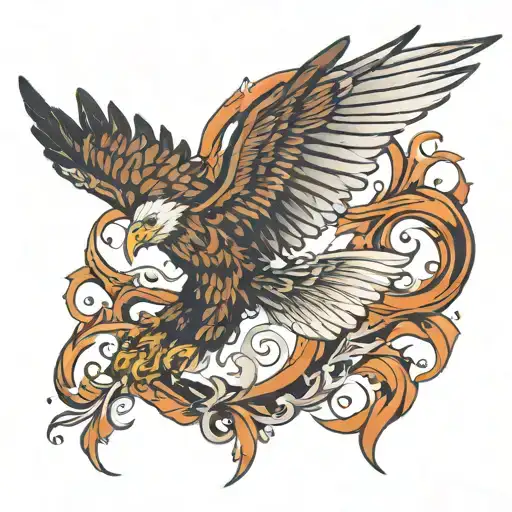 Swooping Eagle Wings