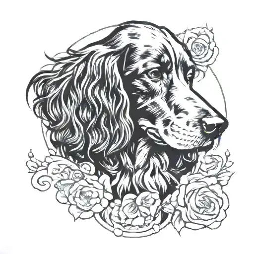 Working Cocker Spaniel Dog