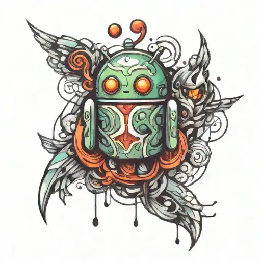 Android And Abstract Design