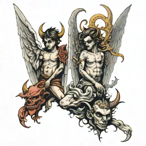 Angel And Demon Brother
