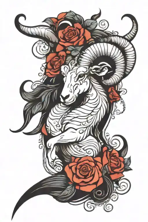 I Want A Tattoo Idea For My Forearm Related To My Zodiac Sign Aries With A Combination Of Lost Love