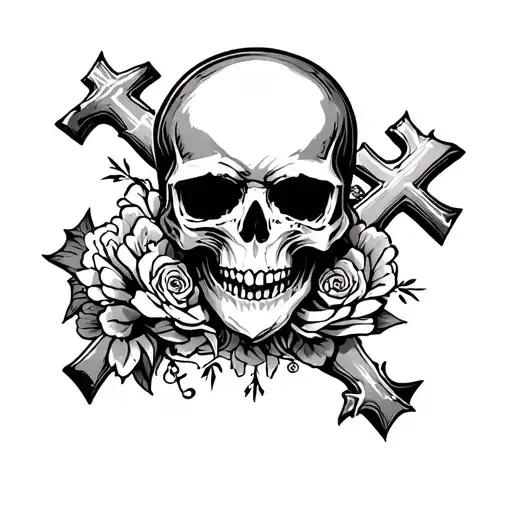 Skull And Crosses