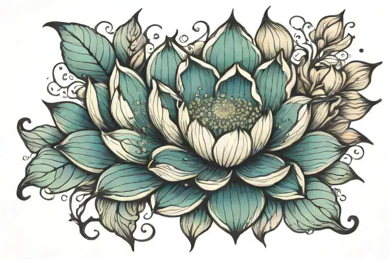 Lotus Blossom Flowers