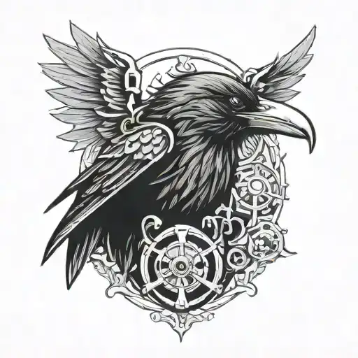 Raven Guard With Beaky Mask From Warhammer 40K Universe