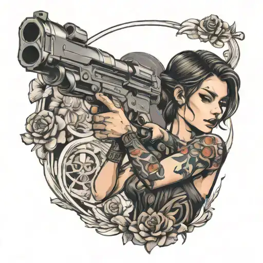 Girl And Gun