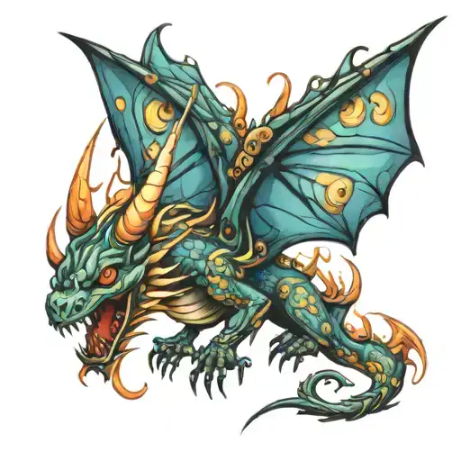 Firefly Dragon Wrapped