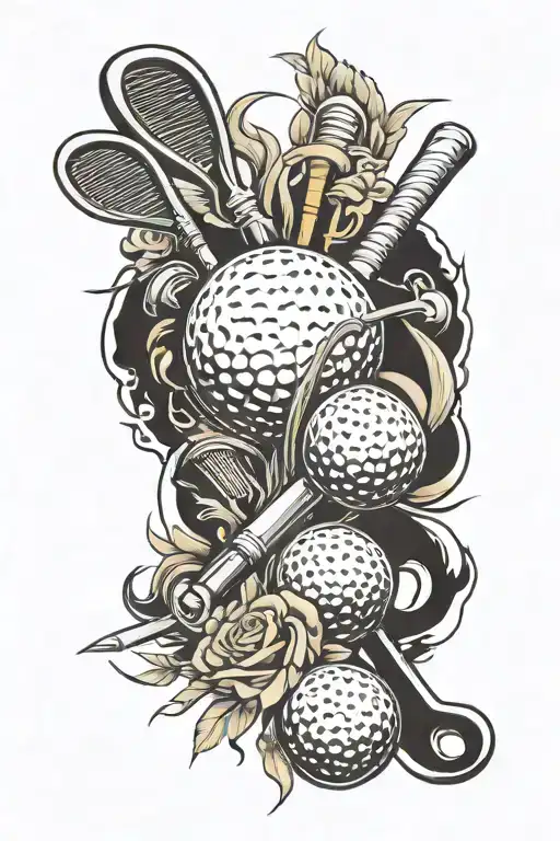 Golf Clubs And Tools