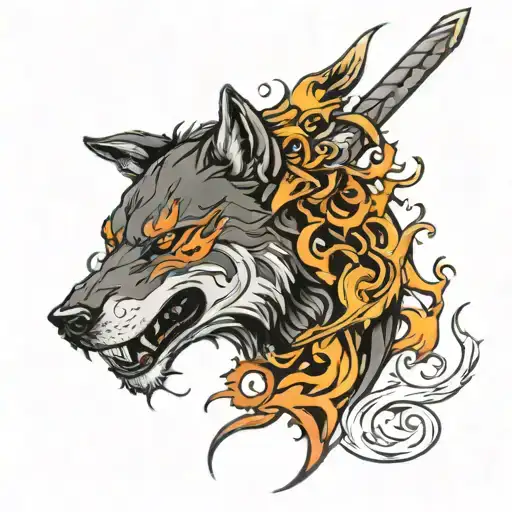 Fire Sword Wolf