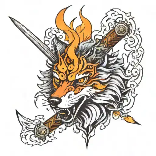 Fire Sword Wolf
