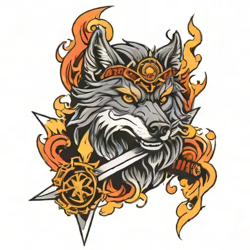 Fire Sword Wolf