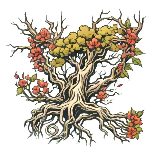 Tree Roots Arm Sleeve