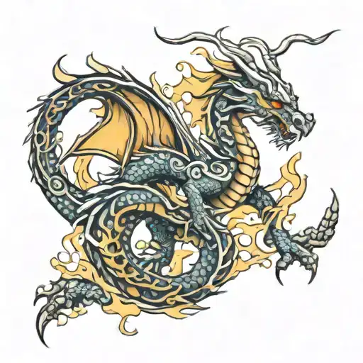 Dragon Breathing Fire