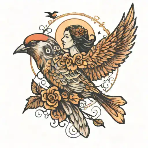 Faith And Birds Flying