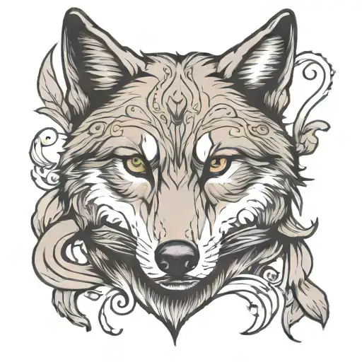 Wolf Around Writing Saying The Quiet Man