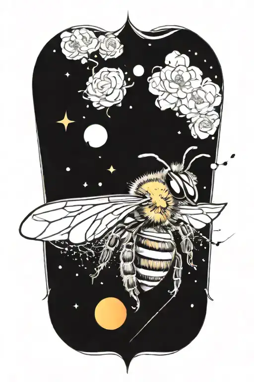 Honey Bee In Space