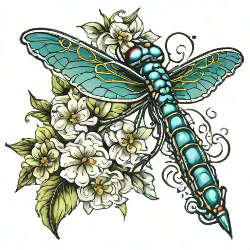 Dragonfly Flower