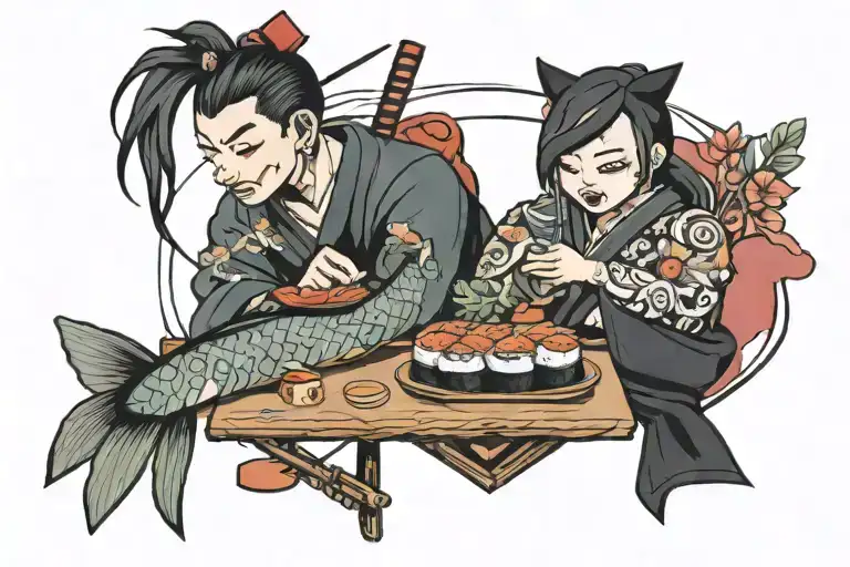 Sushi Duo Friend