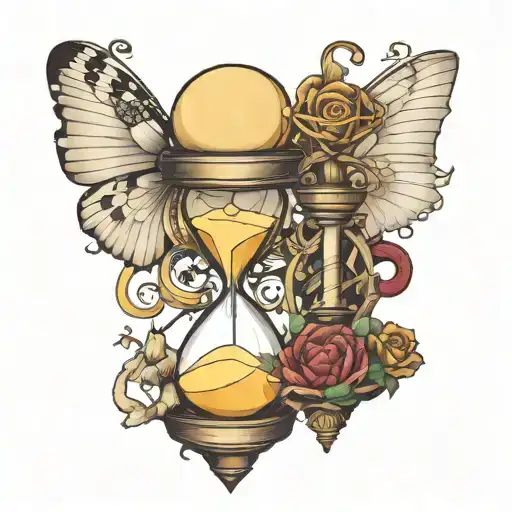 Hourglass And Adn Helix Combined