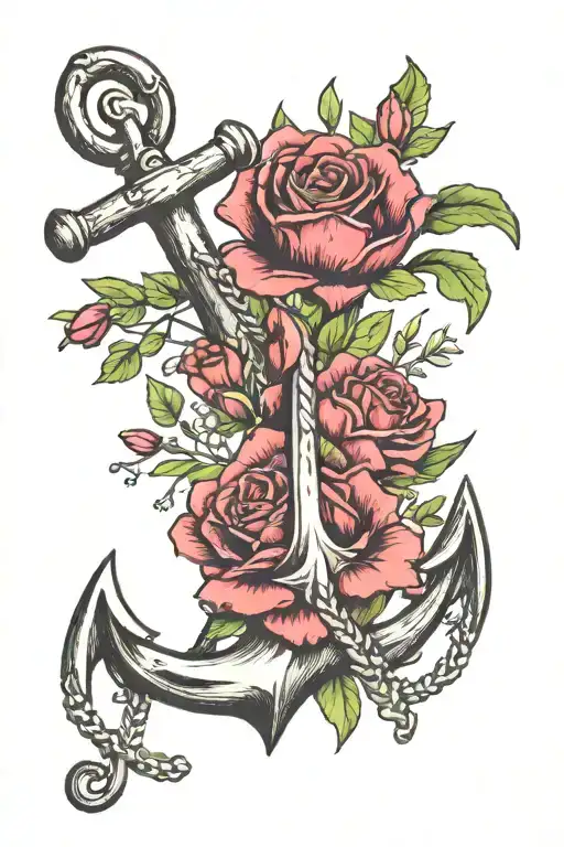 Anchor January Birth Flower February Birth Flower July Birth Flower Decemeber Birth Flower