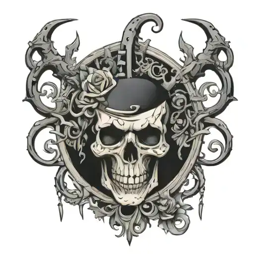 Dark Mysterious Psychopath