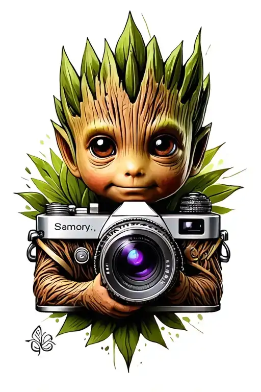 Baby Groot Appareil Photo