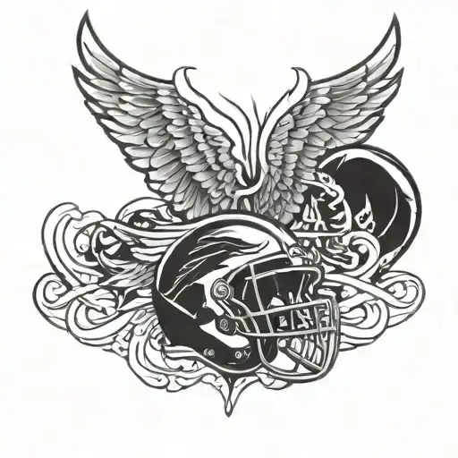 Memorial Football 56 Wings