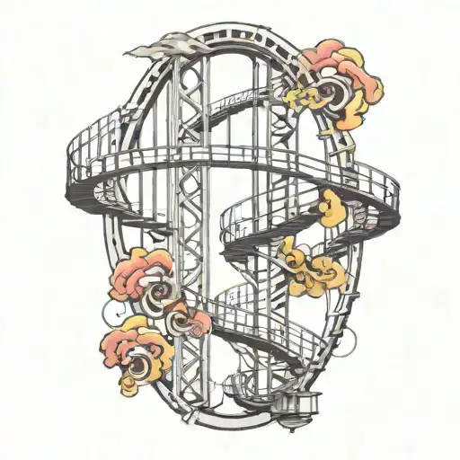Roller Coaster Dna Double Helix